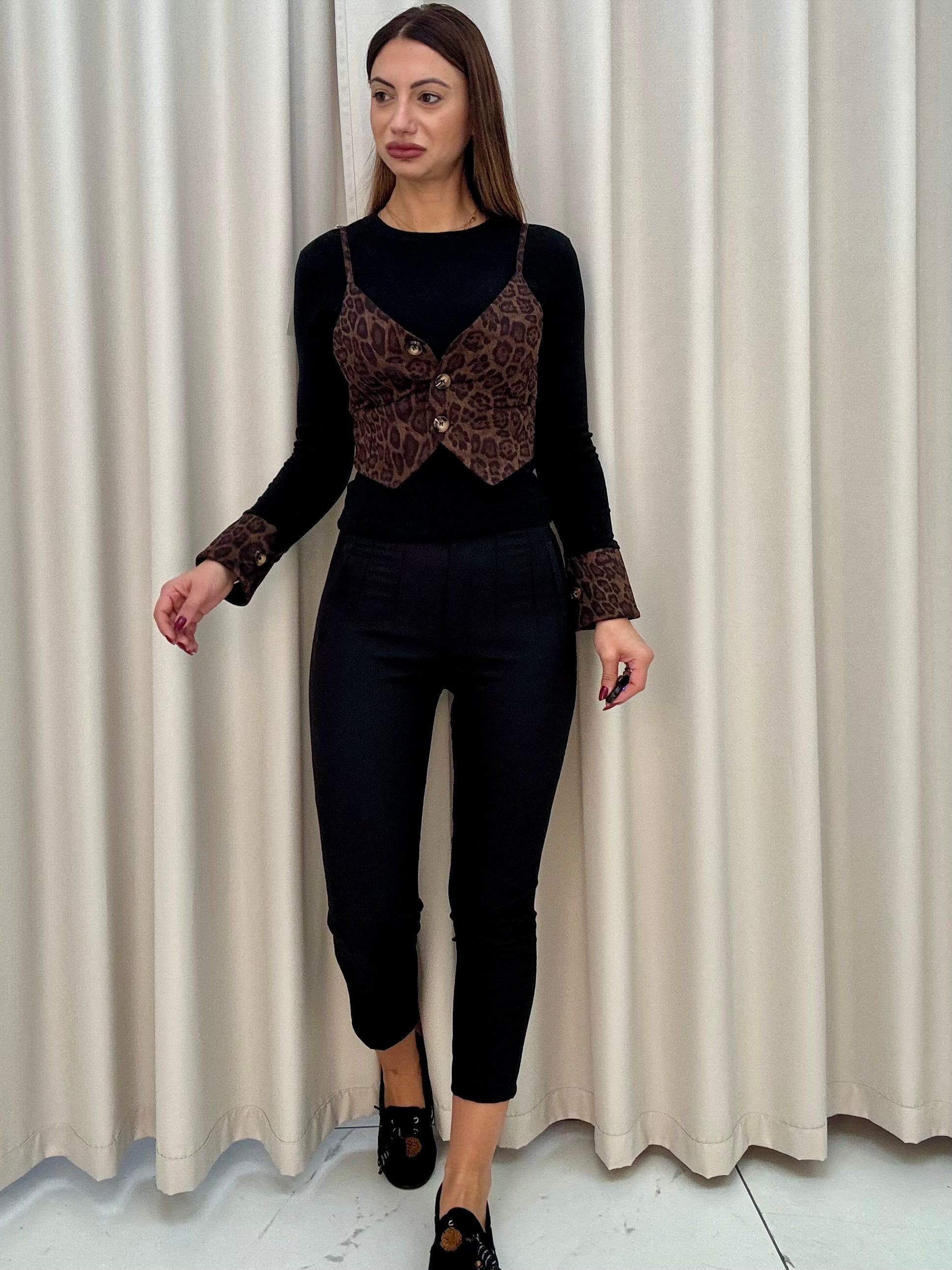 Pantalone Classic Nero
